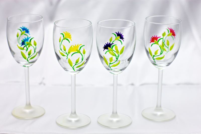 Custom glassware